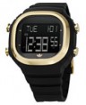 Adidas Watch, Men's Digital Seoul Black Polycarbonate Strap ADH2046